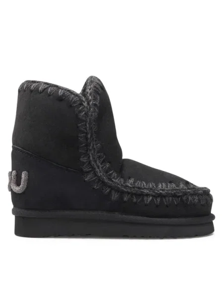Cizme de zăpadă Mou Eskimo 18 Glitter Logo negru