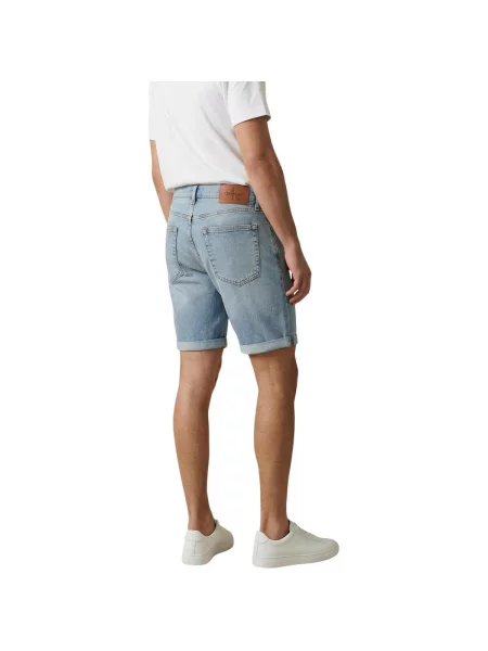 Džínové šortky Calvin Klein Jeans modré