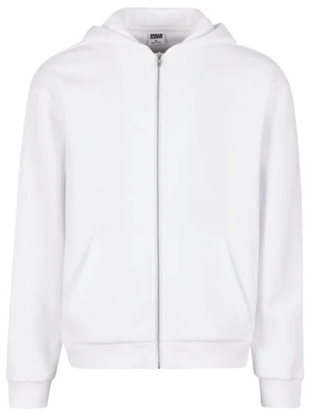 Urban Classics Mikina stříbrná bílá