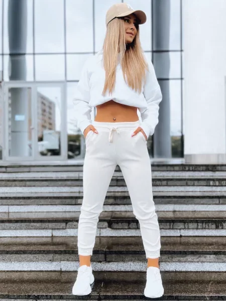 Dresowe spodnie joggery JAMES Dstreet beżowe