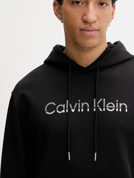 Calvin Klein kapucnis melegítőfelső férfi fekete