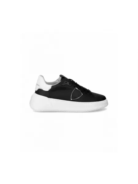Buty do tenisa Philippe Model skórzane do tenisa czarne