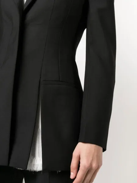 Sacou Givenchy de lână negru