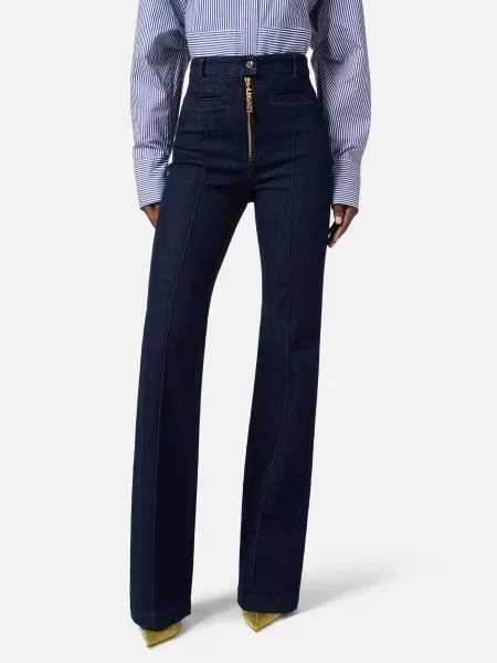 Джинсы Elisabetta Franchi синие