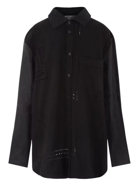 Košulja By Walid s vezom crna