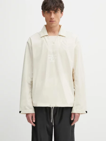 Rains kurtka Rains x Umbro przejściowa beżowy