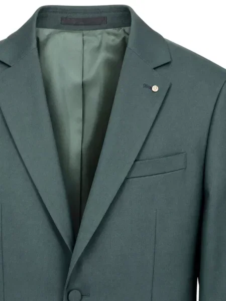 Öltöny Etiem Textil S.l. hajtókával zöld