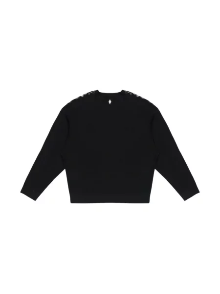 Dzianinowa bluza Marcelo Burlon biała