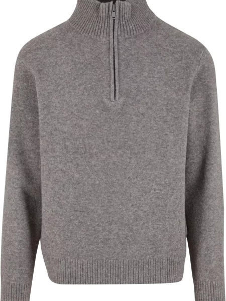 INDICODE JEANS Pulover Bertrax pegasto siva