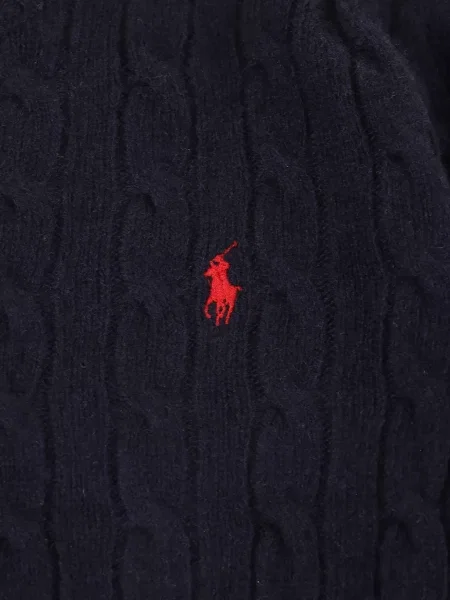 Sweter dziecięcy Polo Ralph Lauren niebieski