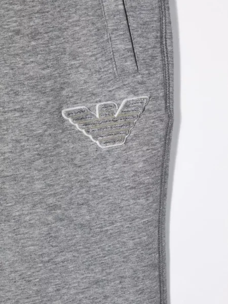 Spodnie dziecięce Emporio Armani szare