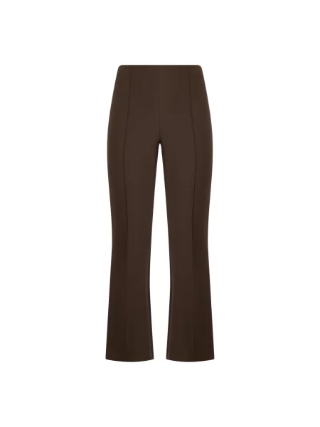 Spodnie dzwony Vince dzwony brązowe