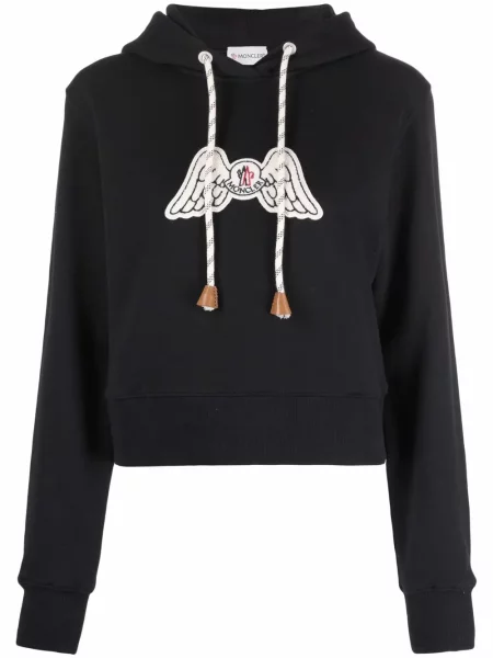 Hanorac cu glugă Palm Angels negru