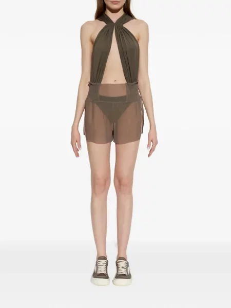Pantaloni scurți Rick Owens maro