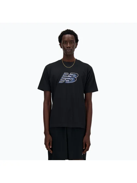 Olcsóbban. Férfi New Balance Graphic póló. Méret: M fekete