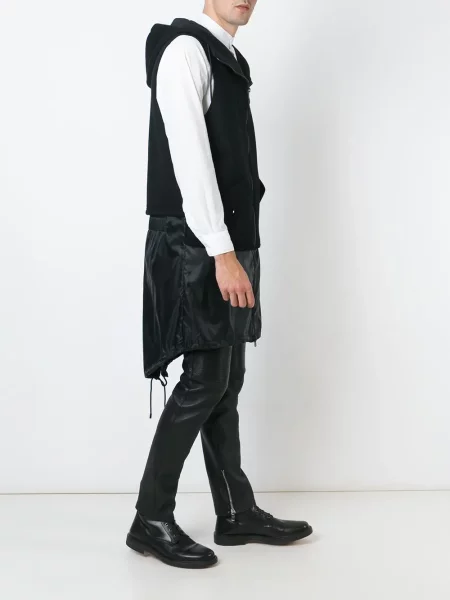 Hanorac cu glugă Givenchy fără mâneci negru