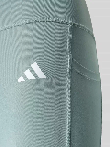 Legginsy z logo i elastycznym pasem Adidas Sportswear