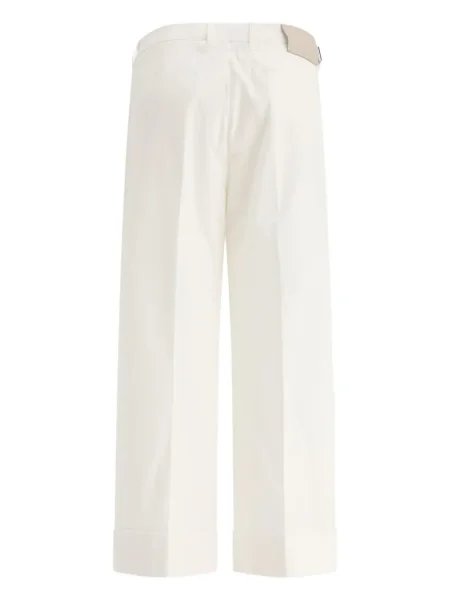 Pantaloni Jacob Cohën alb