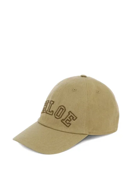 Șapcă Chloé cu broderie verde