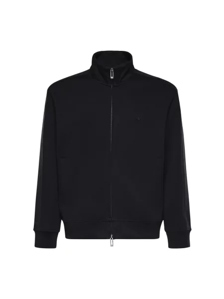 Bluza Emporio Armani ze stretchu niebieska
