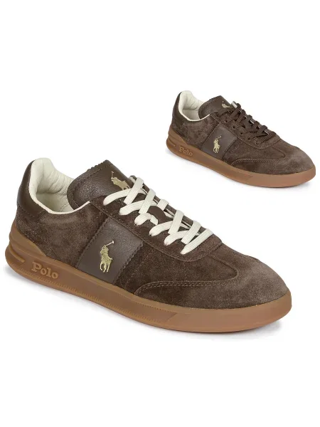 Tenisky Polo Ralph Lauren hnedá
