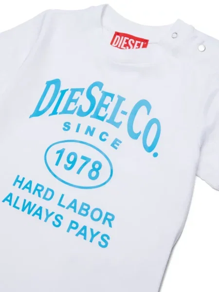 Dětské tričko Diesel bílé