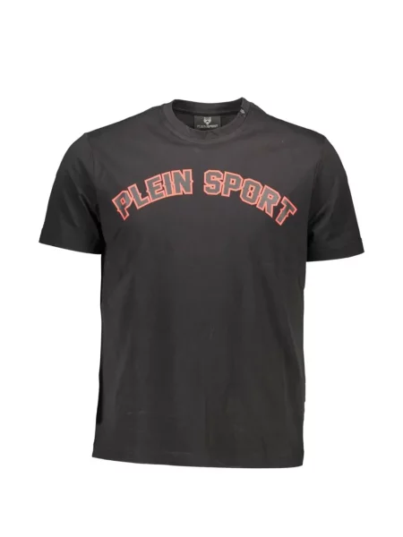 Tricou sport Plein Sport cu imagine negru