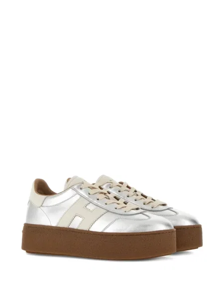 Sneakerși Hogan argintiu