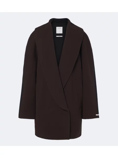 Palton Sportmax de lână maro