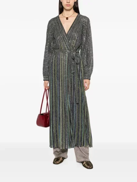 Cardigan Missoni cu paiete albastru