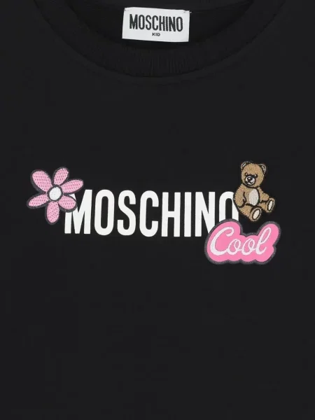 Sukienka dziecięca Moschino czarna