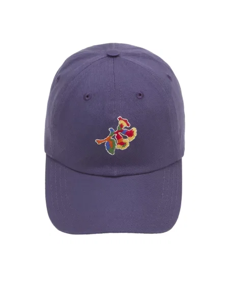 Czapka z daszkiem Drakes niebieska