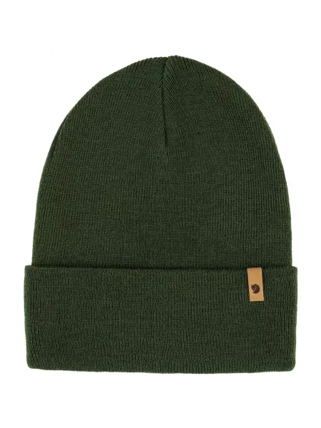 Pletená klasická čiapka Fjallraven zelená