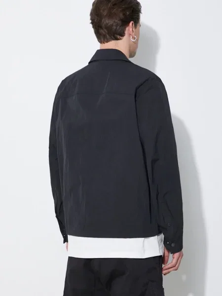 Bunda Neil Barrett Boxy Coach Jacket černá