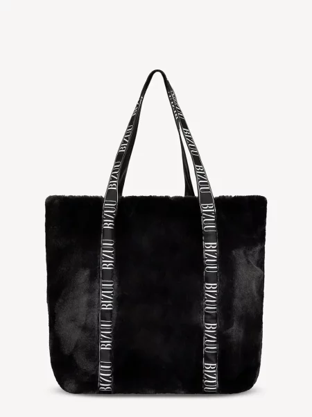 BIZUU torebka shopper FUZZY czarna