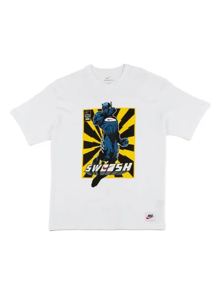 Tricou Nike din fleece plisat până la genunchi albastru