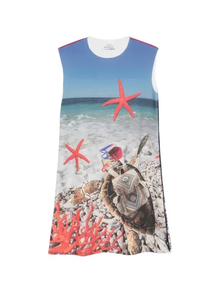 Rochie mini The Artistylist cu imagine albastru
