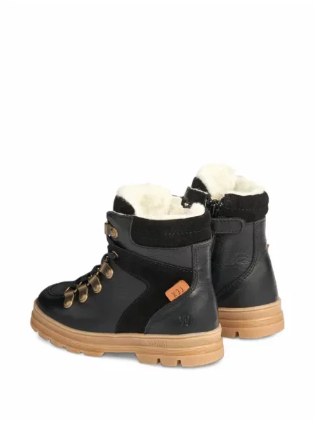 Buty do kostki dziecięce Wheat czarne