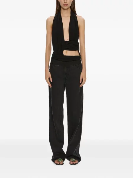 Top Christopher Esber drapat negru