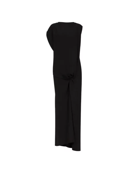 Rochie The Row drapată negru