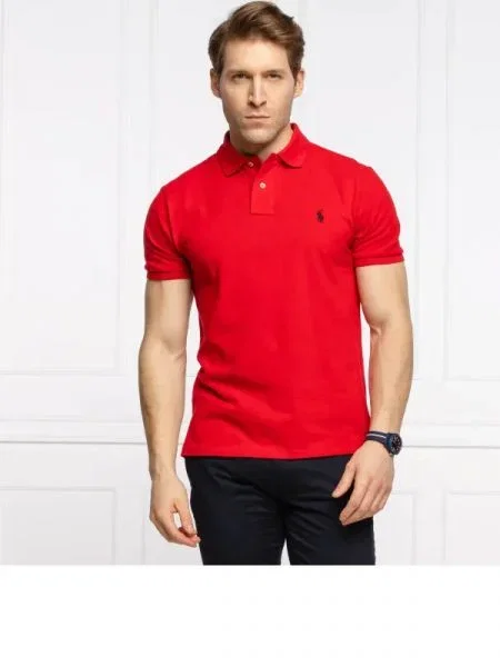 POLO RALPH LAUREN Tenisz póló | Custom slim fit piros