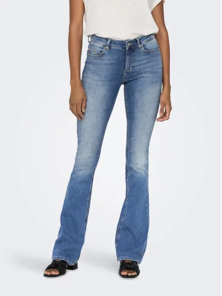 ONLY Džínsy Blush Flare Fit modrá