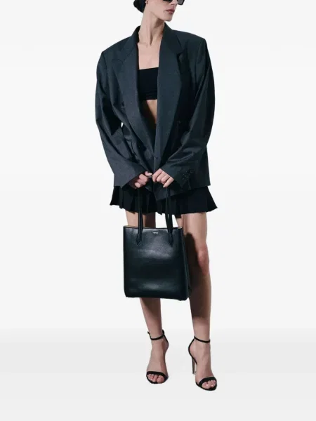 Geantă shopper Vera Wang din piele negru