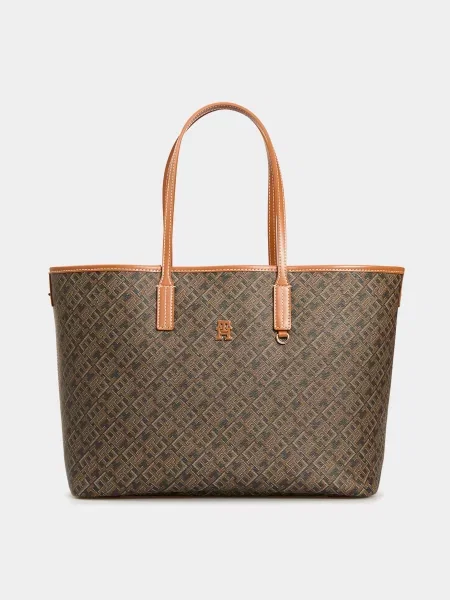 Сумка шоппер Tommy Hilfiger бежевая