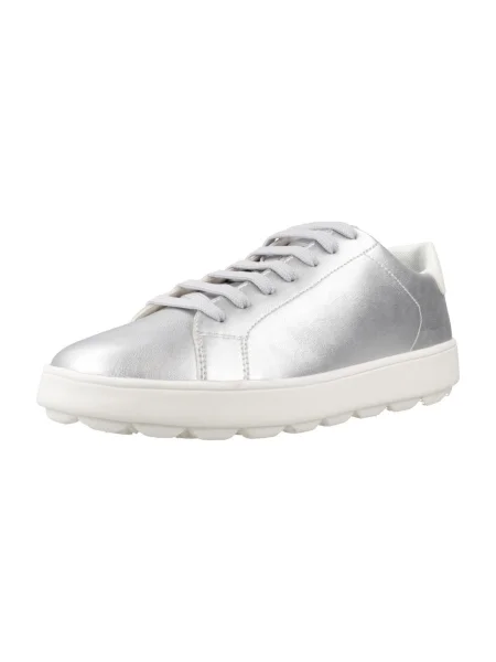 Pantofi Geox argintiu