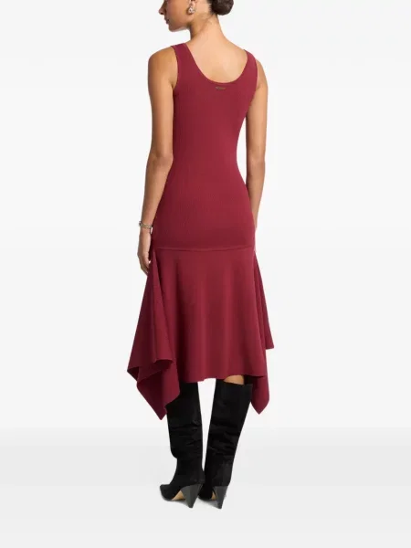 Rochie Michael Kors fără mâneci tricotate roșu