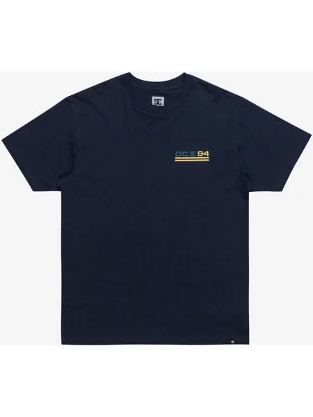 Koszulka DC Shoes True North granatowy żółty S niebieska