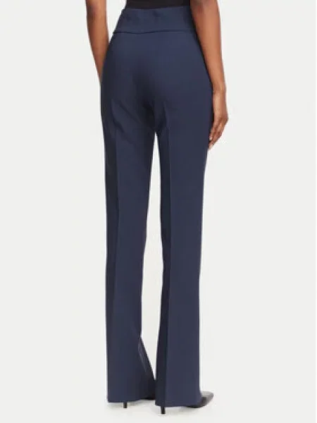 Rinascimento Szövet nadrág Sötétkék Flare Fit
