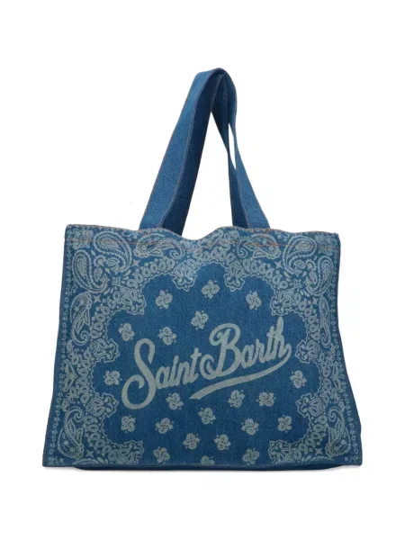 Geantă shopper Mc2 Saint Barth albastru