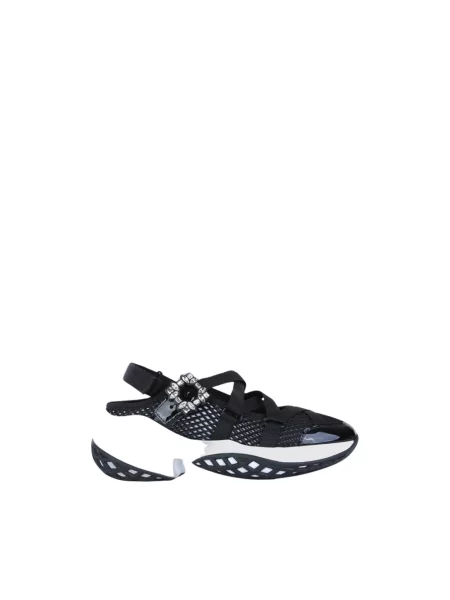 Buty do biegania Roger Vivier skórzane do biegania czarne